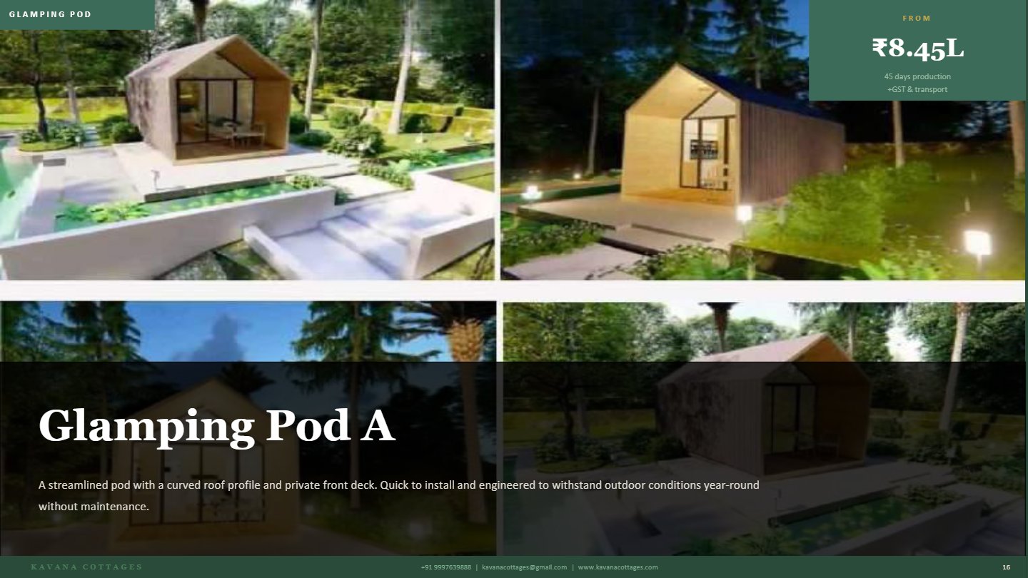 Glamping Pod A