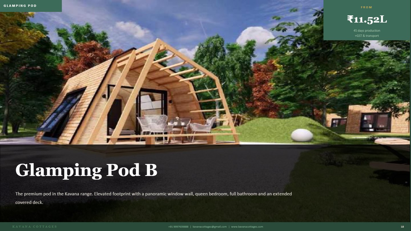 Glamping Pod B