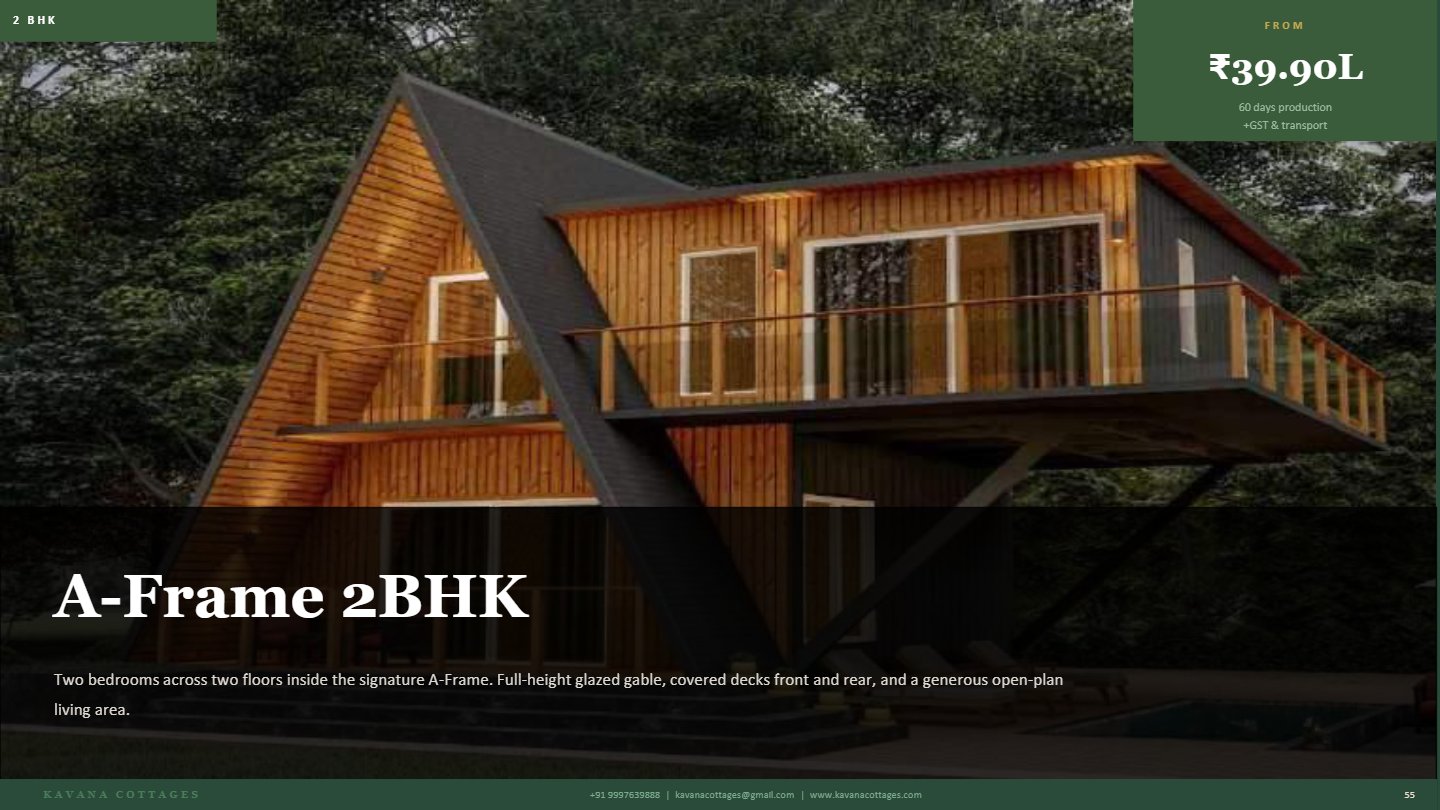 A-Frame 2BHK